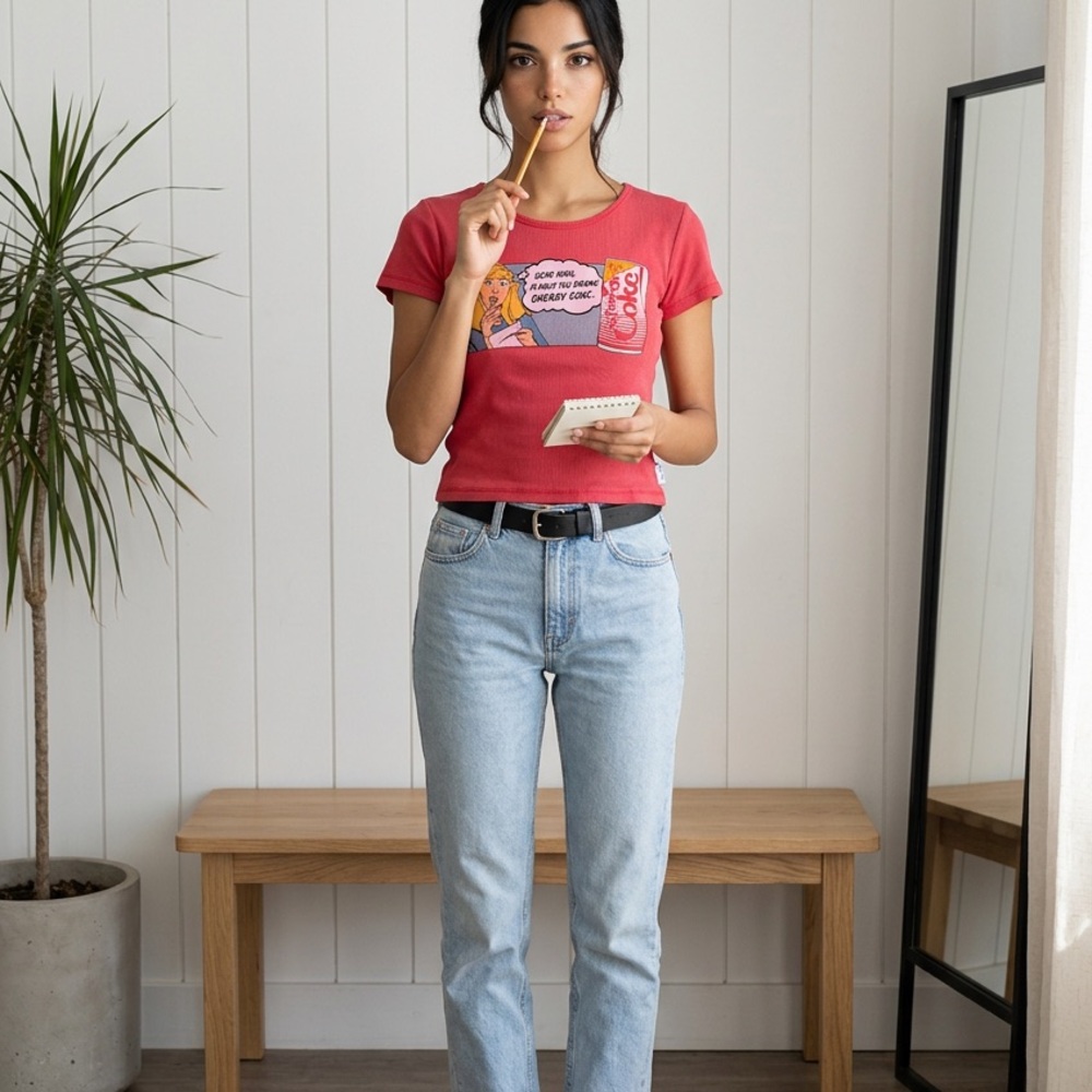 revolve the laundry room baby tee new
